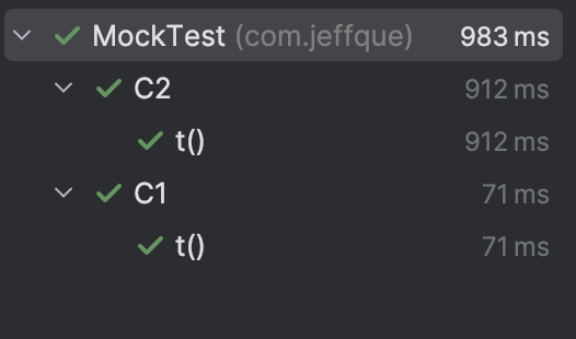 MockTest: C2 OK, C1 OK
