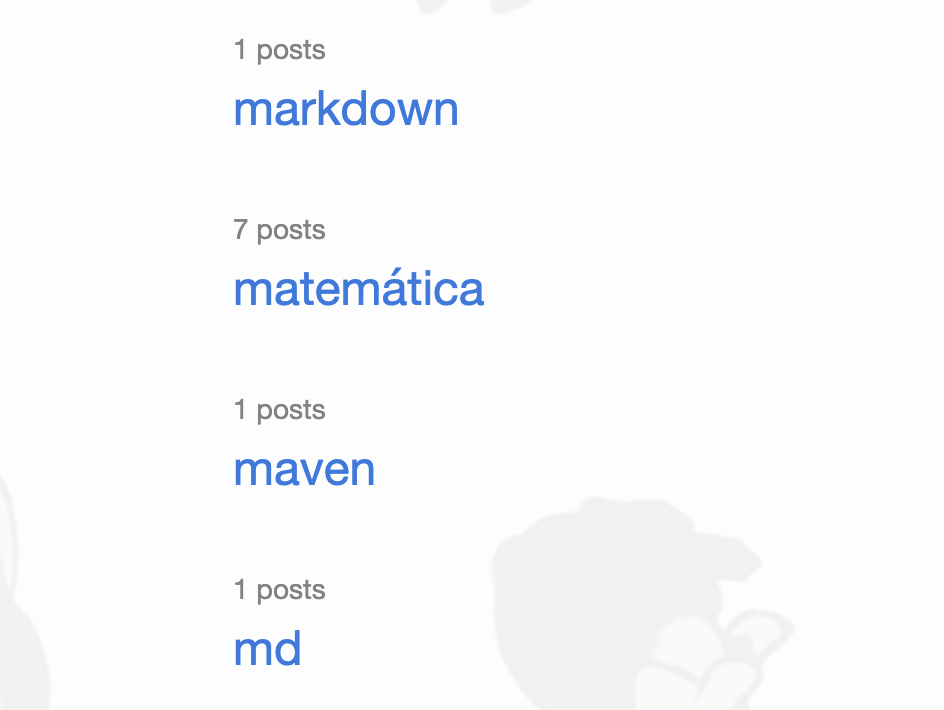 markdown e md como tags distintas